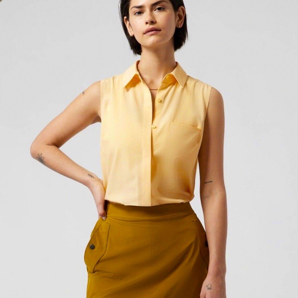 Athleta “Urbanite II Tank” Yellow